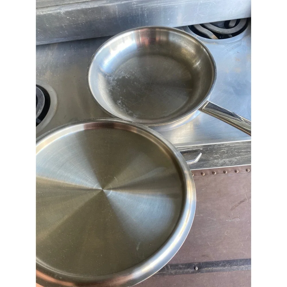 Neova by Vita Craft 5-Ply Stainless‎ Steel Skillet Saucepan Steamer Set 5pc